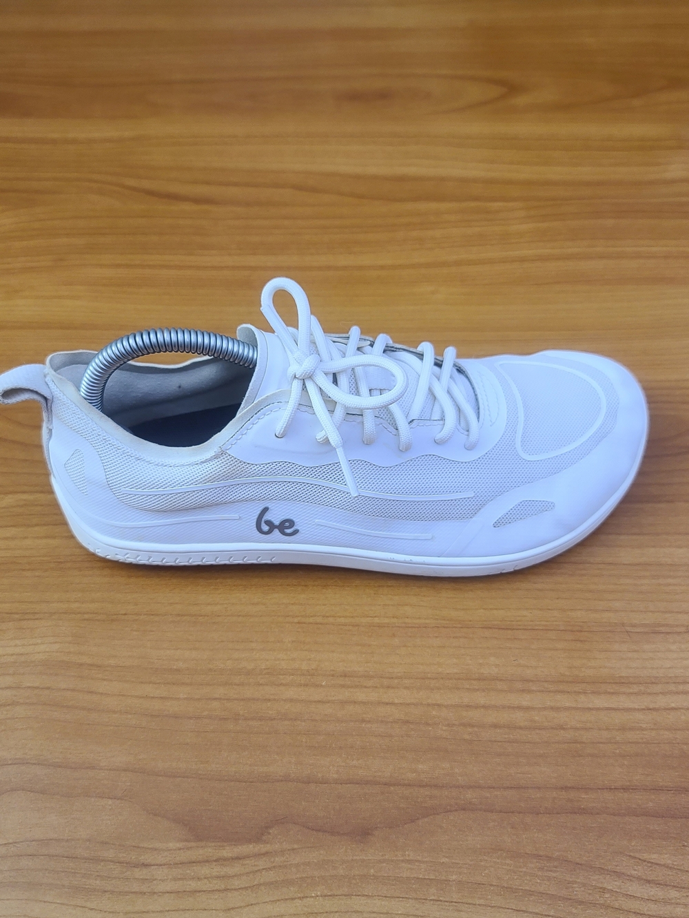 Be Lenka Velocity Barefoot Shoes Mens Size 7 White Mesh Minimalist Casual